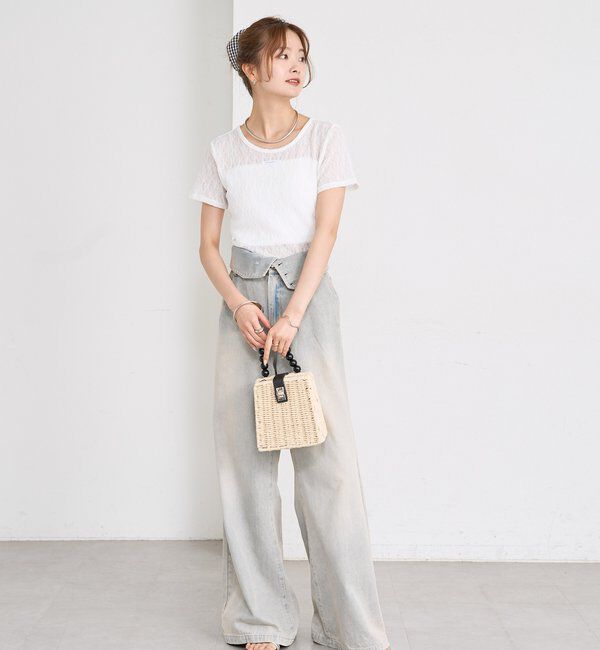  「レースTシャツ」|Tシャツ・カットソー|