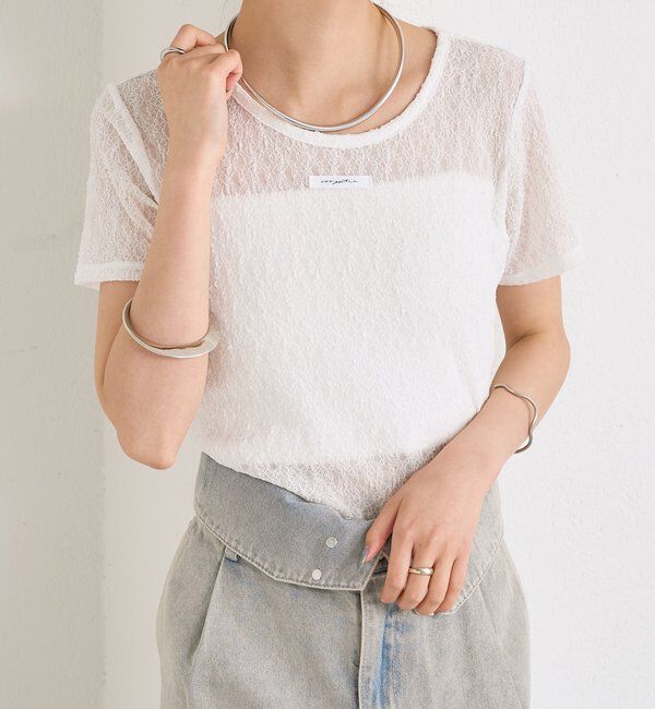  「レースTシャツ」|Tシャツ・カットソー|