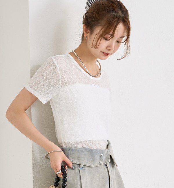  「レースTシャツ」|Tシャツ・カットソー|