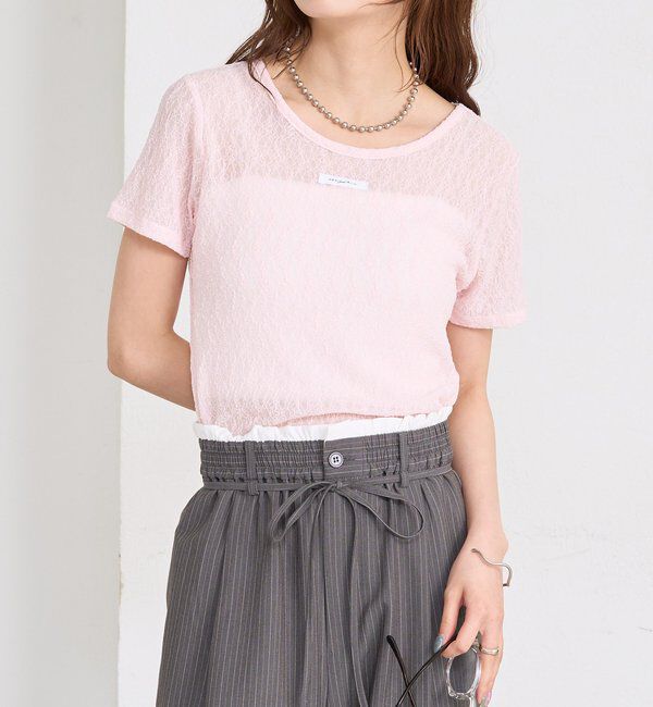  「レースTシャツ」|Tシャツ・カットソー|