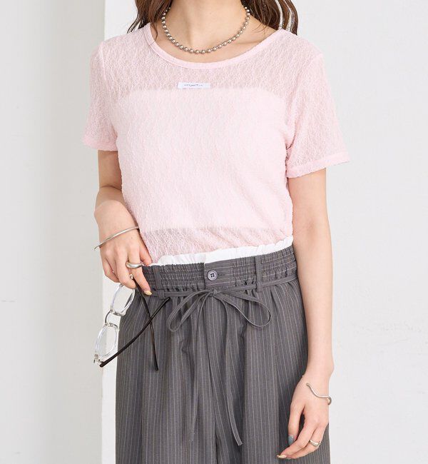  「レースTシャツ」|Tシャツ・カットソー|