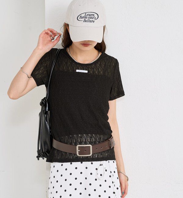  「レースTシャツ」|Tシャツ・カットソー|