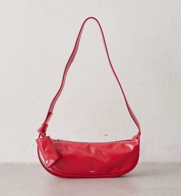  「ハーフムーンショルダーBAG」|ショルダー・メッセンジャー|レッド