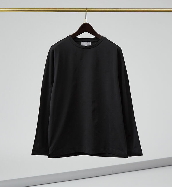 ABAHOUSE「エアファンクション 長袖Tシャツ」|Tシャツ・カットソー|ブラック