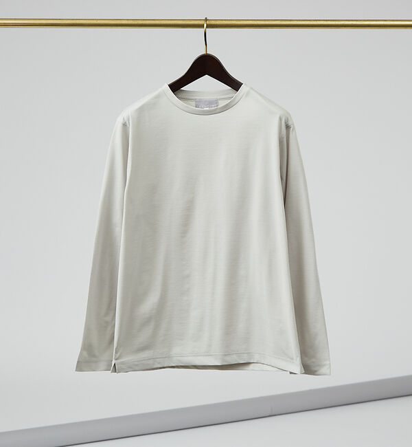 ABAHOUSE「エアファンクション 長袖Tシャツ」|Tシャツ・カットソー|グレージュ