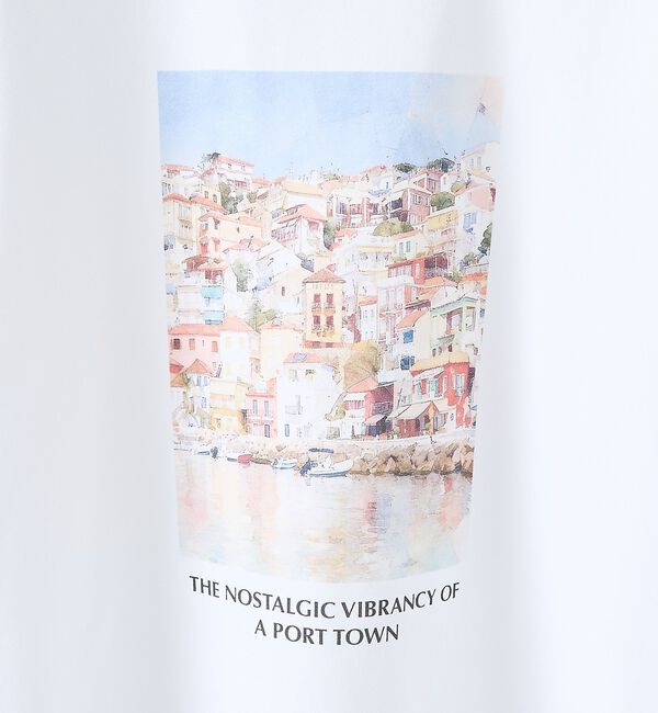 ABAHOUSE「【WATERCOLOR PAINTING】 グラフィックTシャツ」|Tシャツ・カットソー|