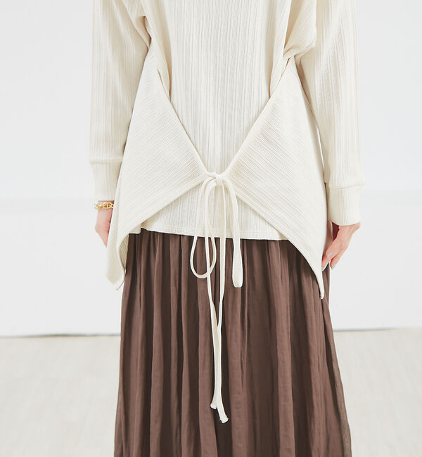 Rouge vif「3WAYテレコプルオーバー」|Tシャツ・カットソー|