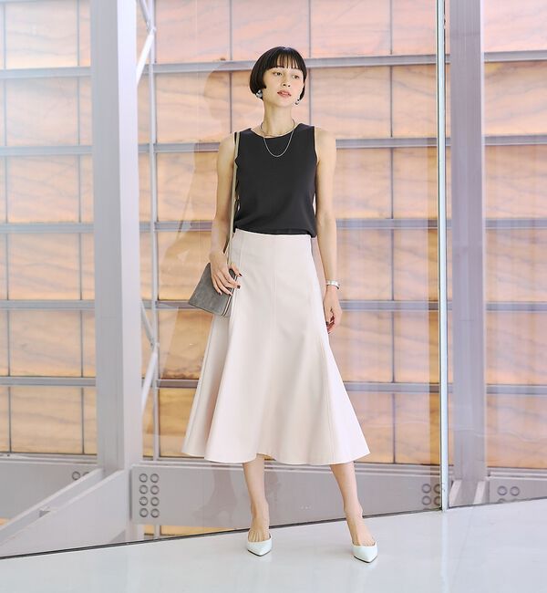 Rouge vif「【XSサイズ展開】フレアサーキュラースカート」|スカート|