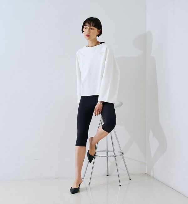 Rouge vif「【IRONING/アイロニング】ハーフレギンスパンツ/ストレッチ素材 half」|その他|