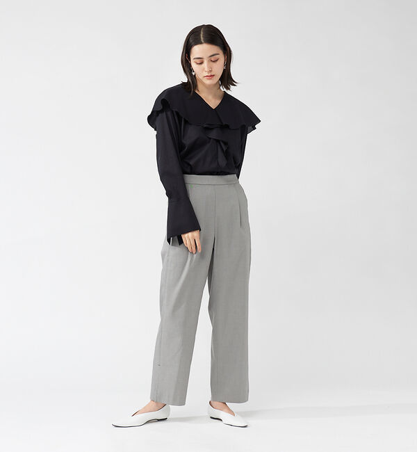 qualite「シャンブレーストレートパンツ」|その他|