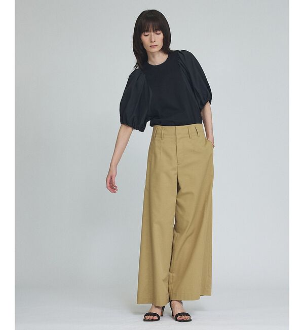 qualite「TCツイルワイドパンツ」|その他|