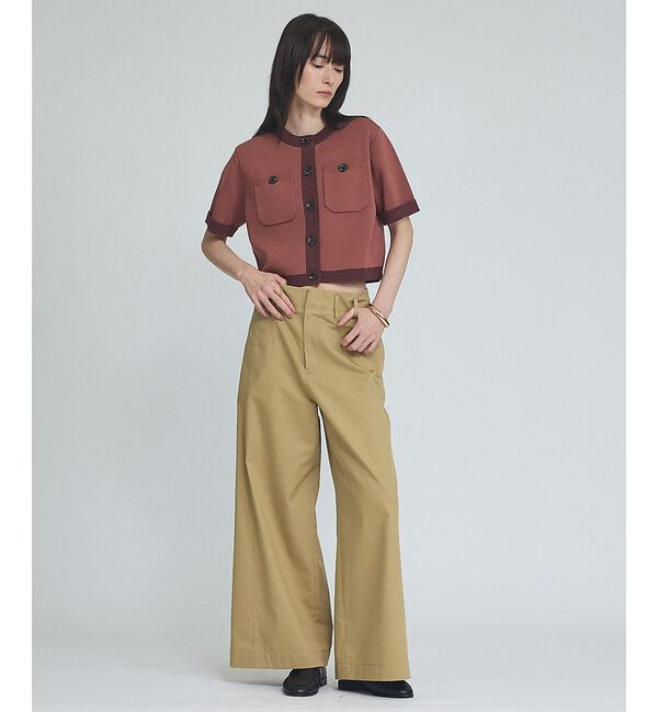 qualite「TCツイルワイドパンツ」|その他|