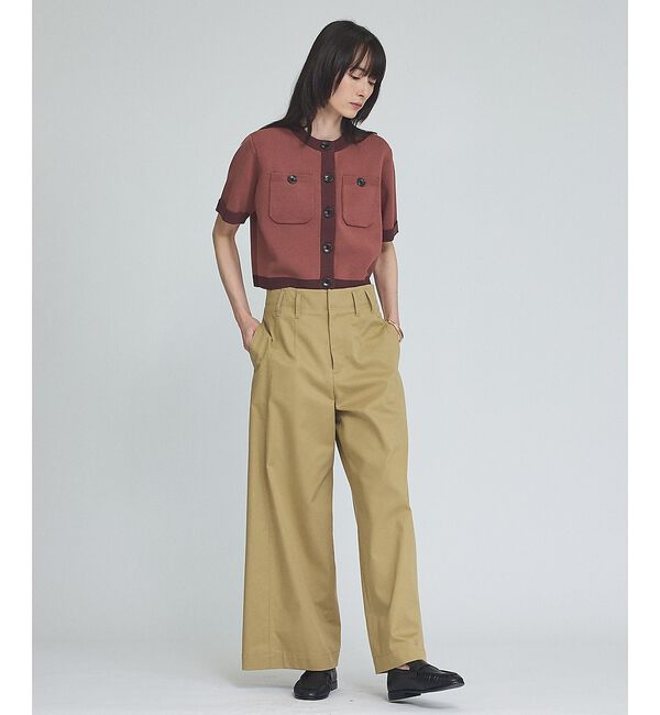 qualite「TCツイルワイドパンツ」|その他|