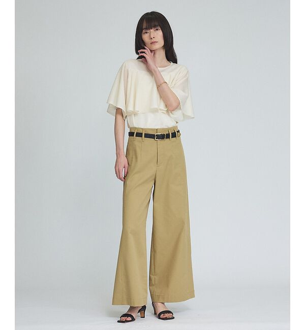 qualite「TCツイルワイドパンツ」|その他|
