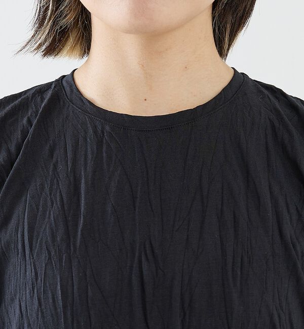 The Store by C' 「【TOTEME】Relaxed tee dress／チュニック丈Tシャツワンピー」|Tシャツ・カットソー|