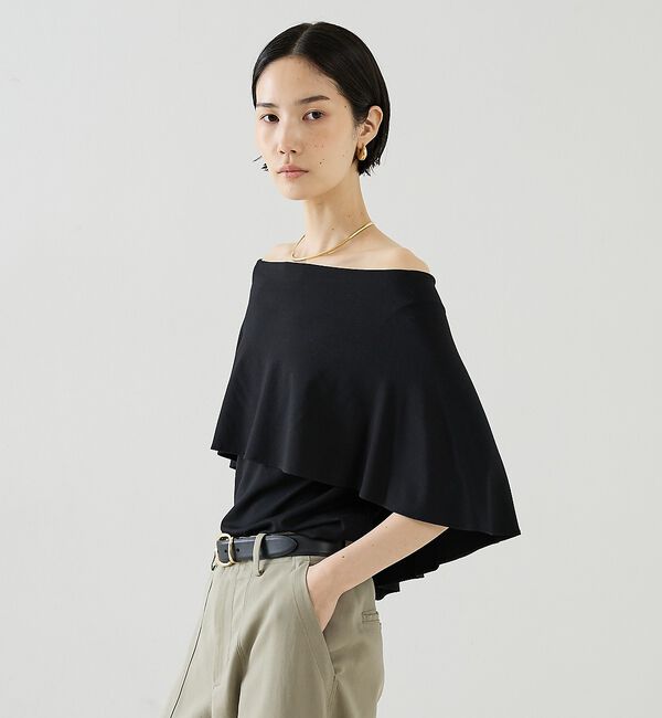 The Store by C' 「【COCUCA】ケープカットソー」|Tシャツ・カットソー|