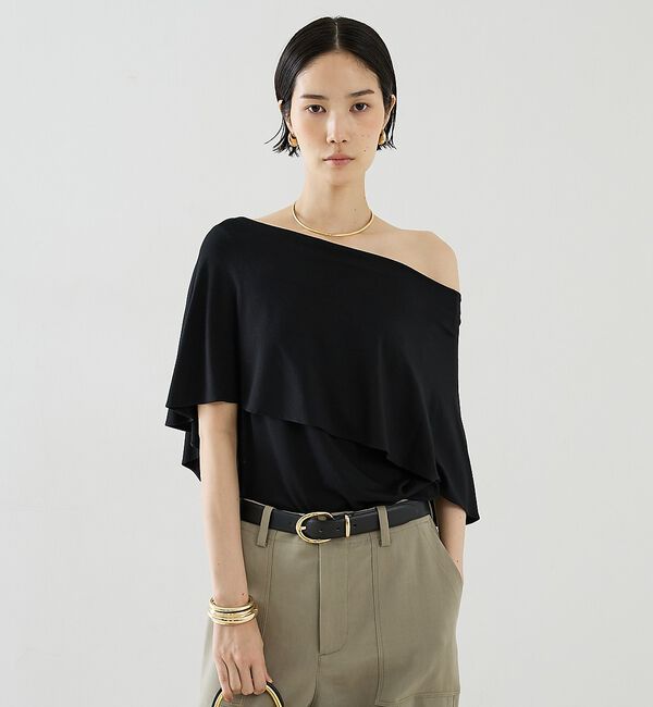 The Store by C' 「【COCUCA】ケープカットソー」|Tシャツ・カットソー|
