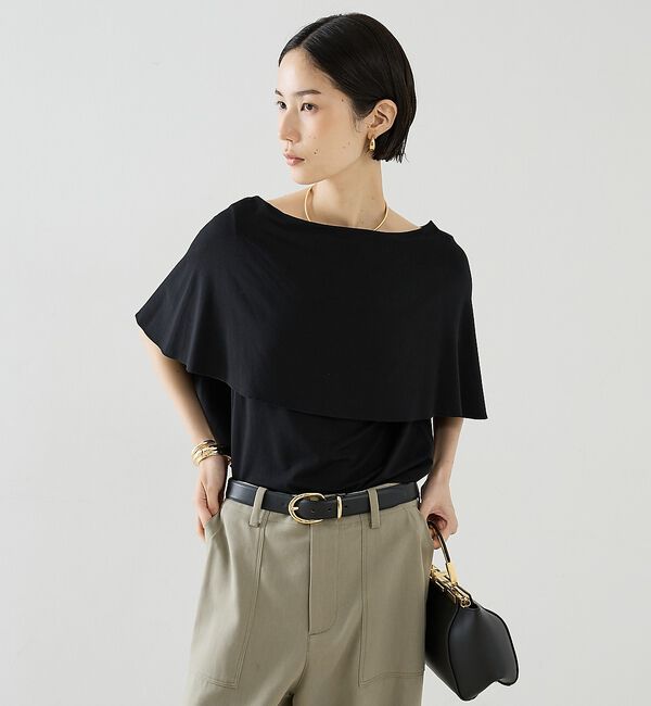 The Store by C' 「【COCUCA】ケープカットソー」|Tシャツ・カットソー|