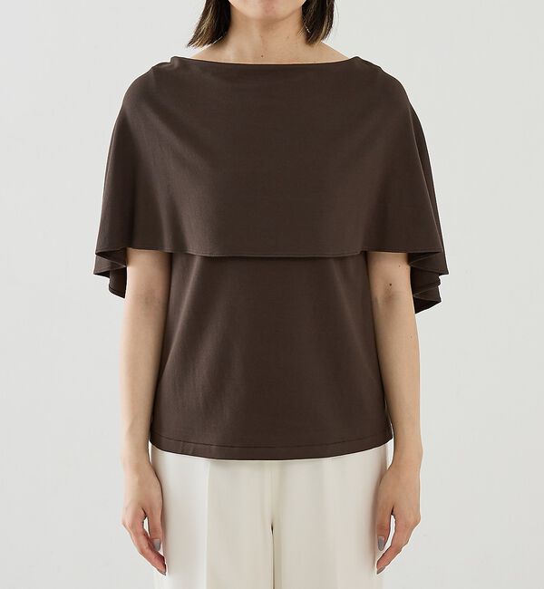 The Store by C' 「【COCUCA】ケープカットソー」|Tシャツ・カットソー|