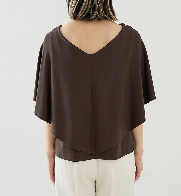 The Store by C' 「【COCUCA】ケープカットソー」|Tシャツ・カットソー|