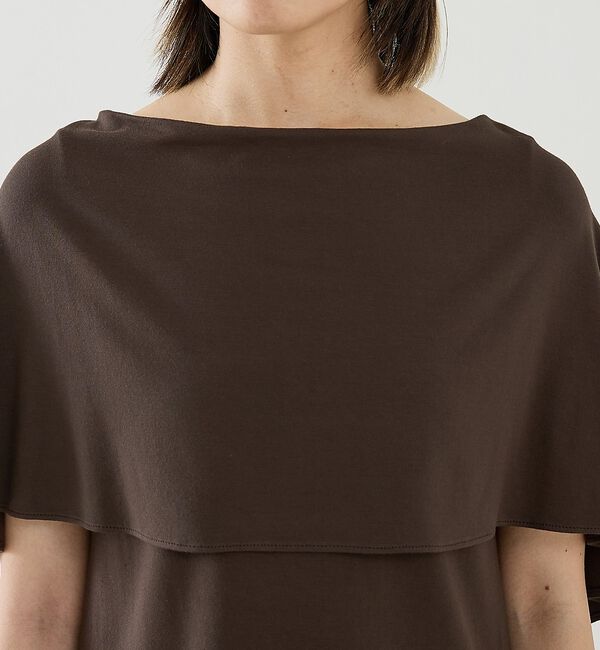 The Store by C' 「【COCUCA】ケープカットソー」|Tシャツ・カットソー|