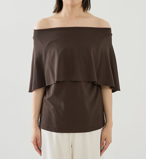 The Store by C' 「【COCUCA】ケープカットソー」|Tシャツ・カットソー|