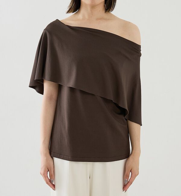 The Store by C' 「【COCUCA】ケープカットソー」|Tシャツ・カットソー|
