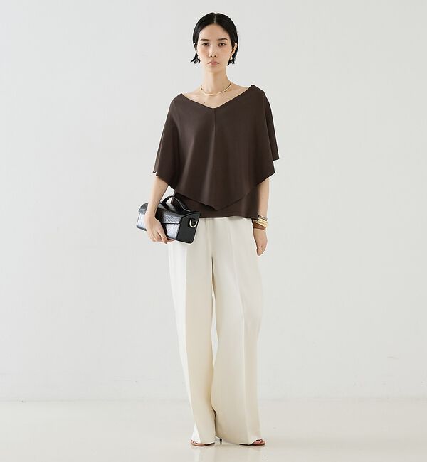 The Store by C' 「【COCUCA】ケープカットソー」|Tシャツ・カットソー|