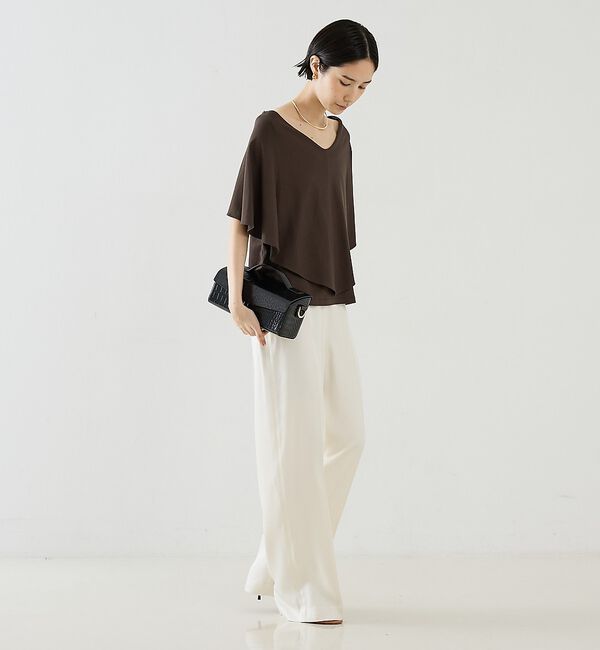The Store by C' 「【COCUCA】ケープカットソー」|Tシャツ・カットソー|