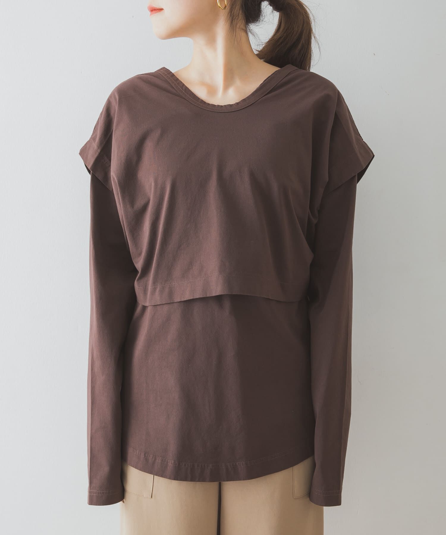 URBAN RESEARCH「R JUBILEE　Layered Long T-shirts」|Tシャツ・カットソー|