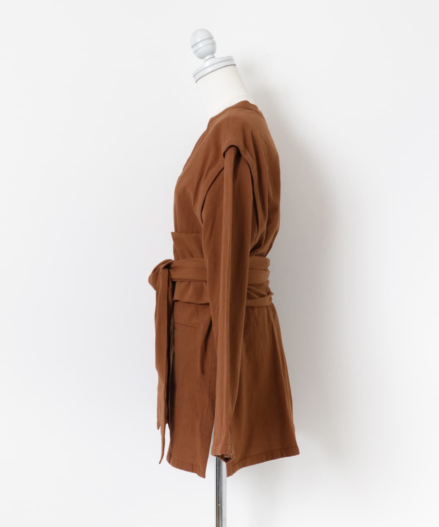 LAATO「haori jacket」|ノーカラーコート|