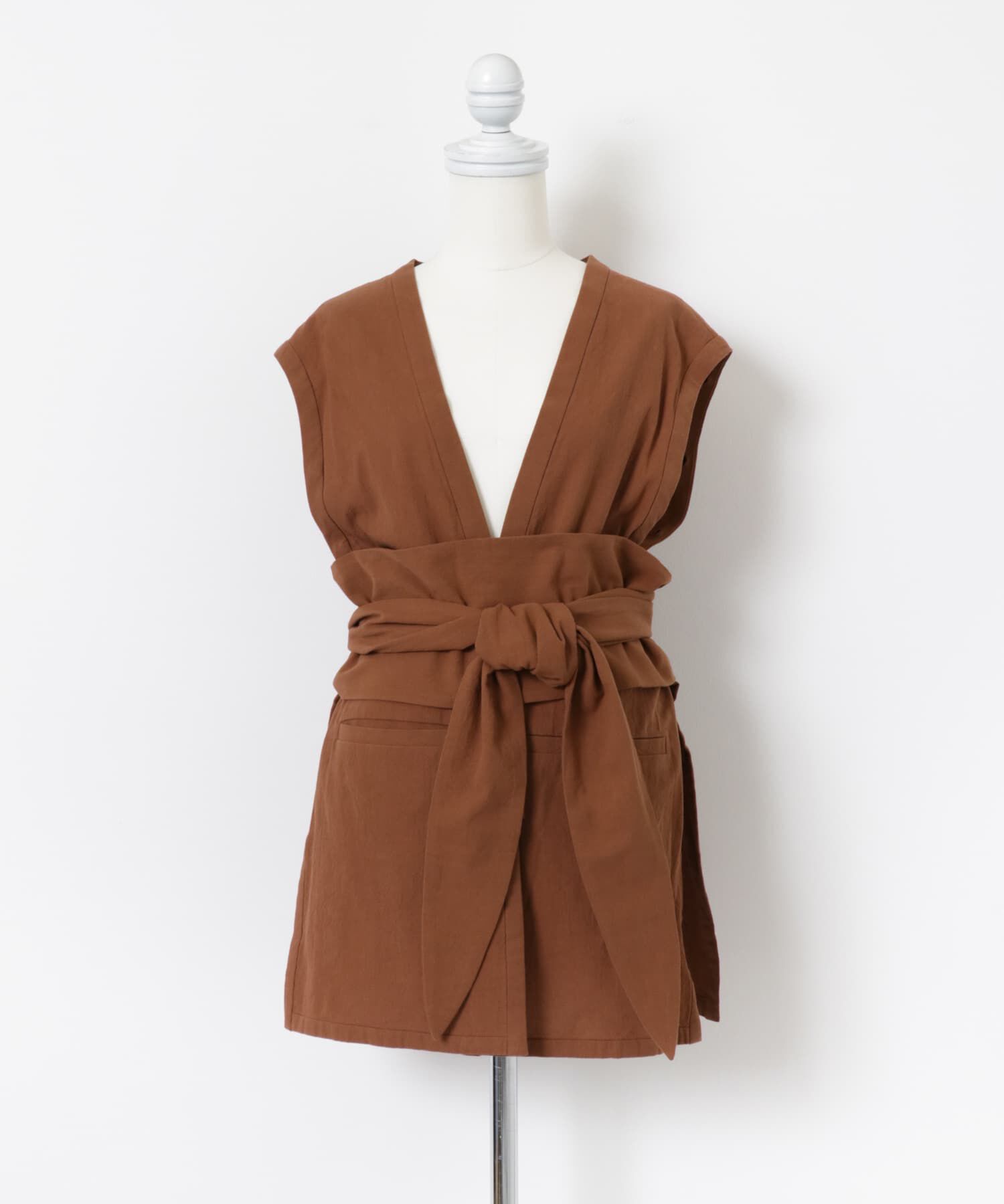 LAATO「haori jacket」|ノーカラーコート|