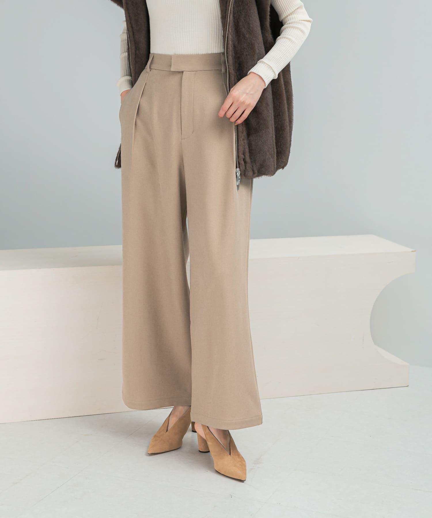 URBAN RESEARCH ROSSO「『UR TECH』ストレートスラックス」|その他|