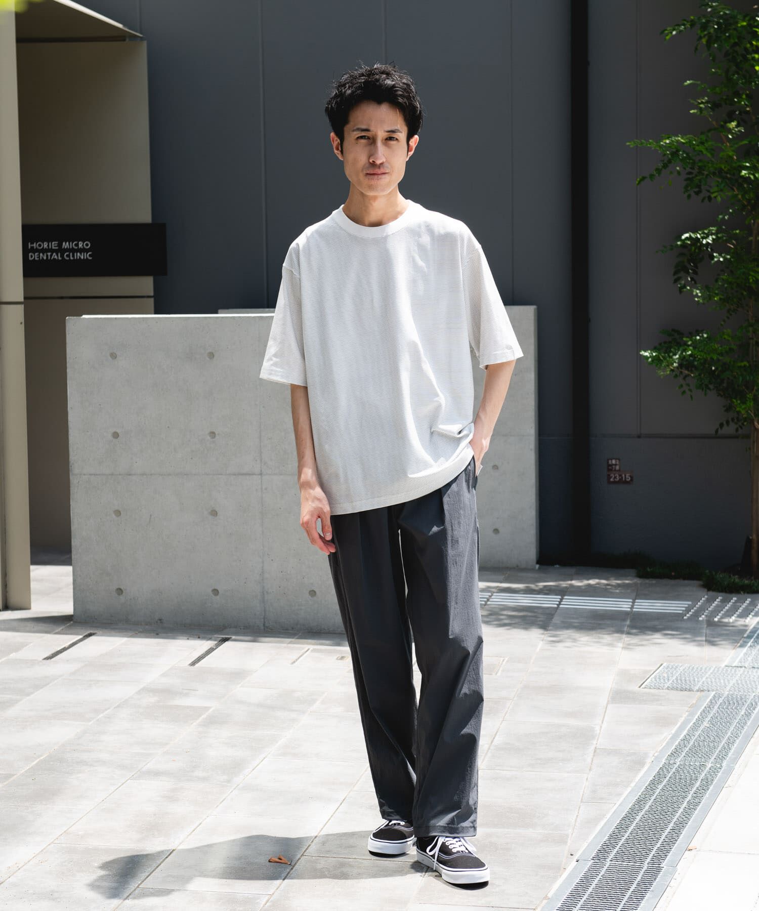 URBAN RESEARCH DOORS「『吸水速乾/接触冷感/ｲｰｼﾞｰｹｱ』ｸｲｯｸﾄﾞﾗｲ ｼｮｰﾄｽﾘｰ 」|Tシャツ・カットソー|