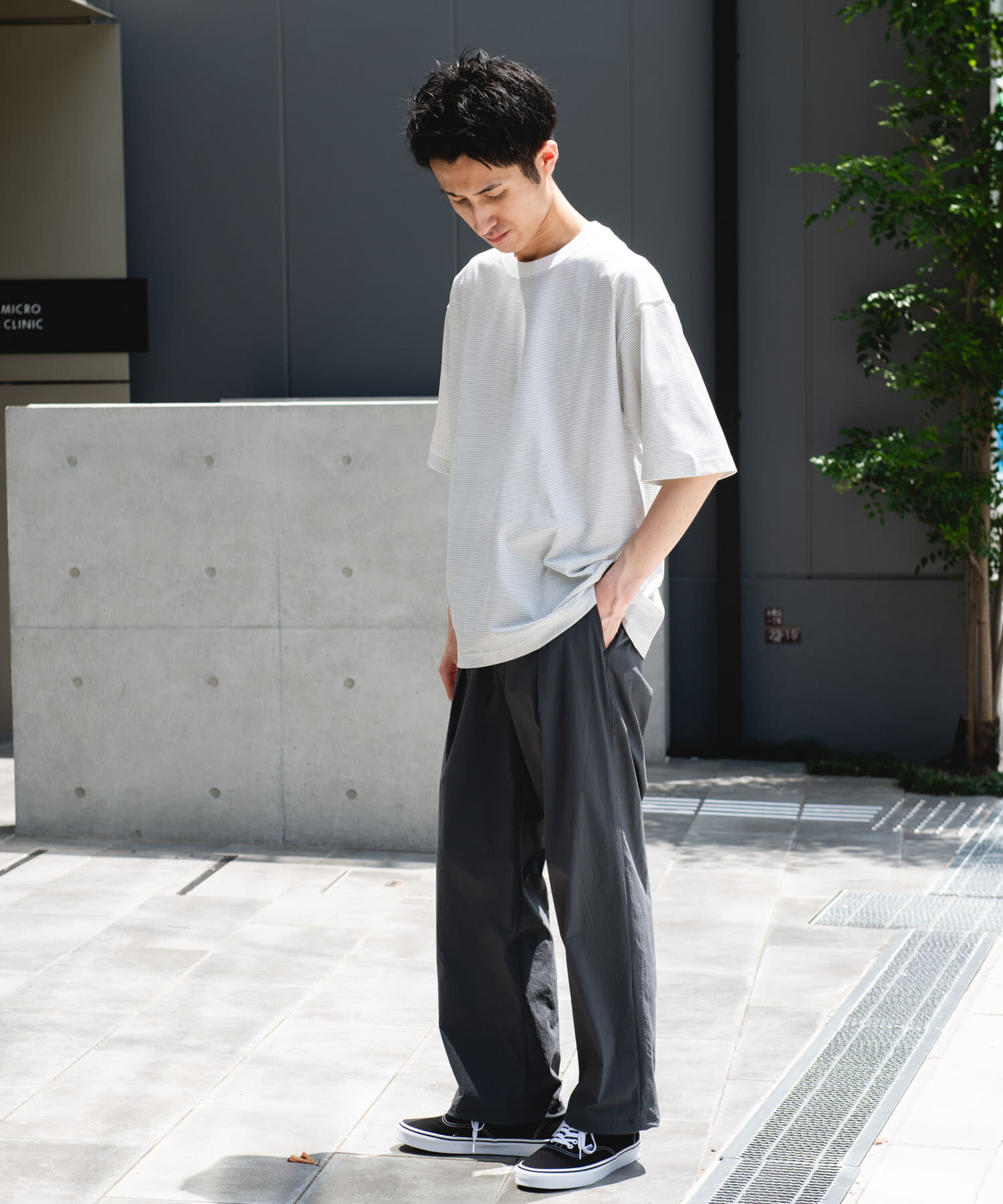 URBAN RESEARCH DOORS「『吸水速乾/接触冷感/ｲｰｼﾞｰｹｱ』ｸｲｯｸﾄﾞﾗｲ ｼｮｰﾄｽﾘｰ 」|Tシャツ・カットソー|