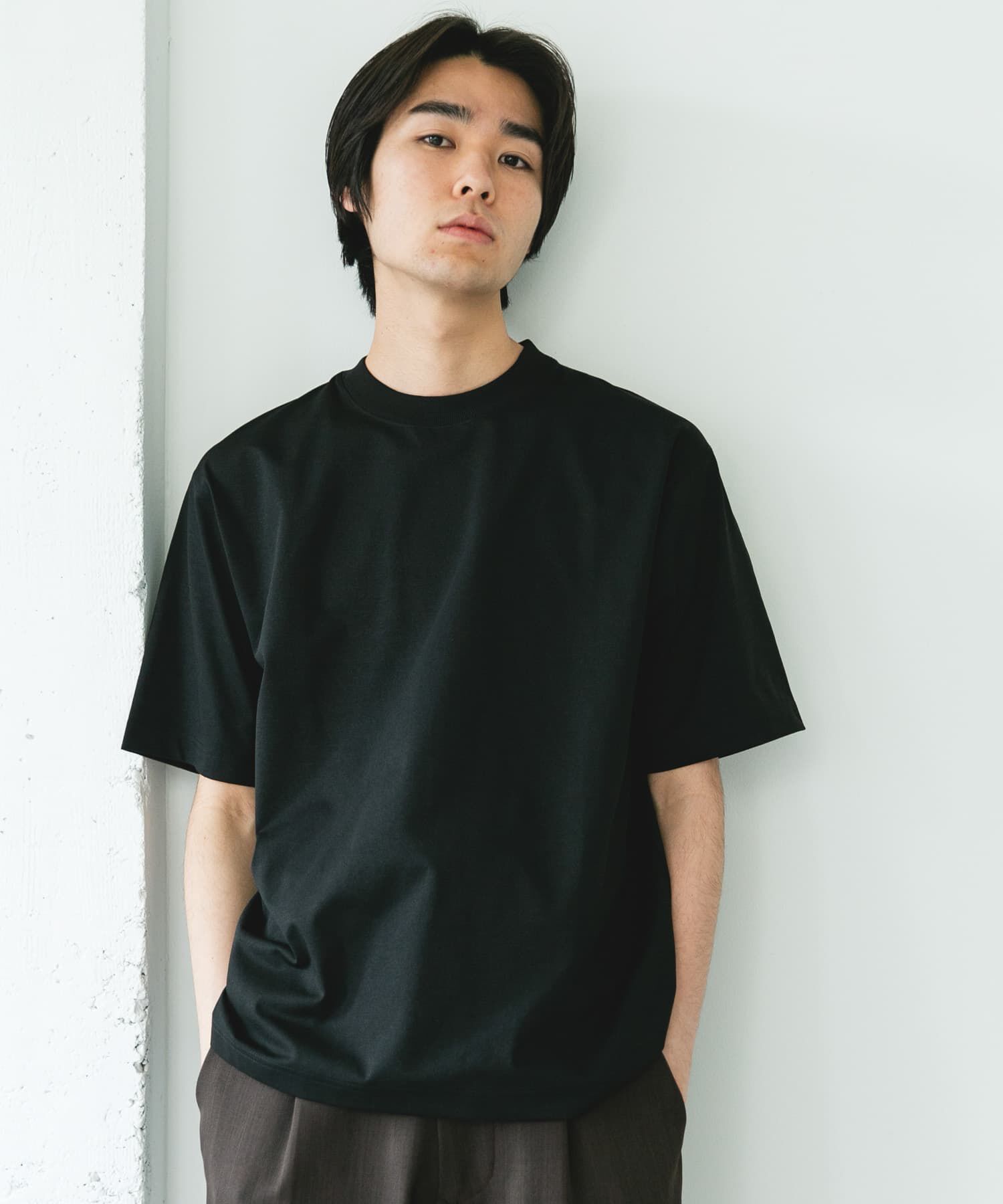 URBAN RESEARCH DOORS「『吸水速乾/接触冷感/ｲｰｼﾞｰｹｱ』ｸｲｯｸﾄﾞﾗｲ ｼｮｰﾄｽﾘｰ 」|Tシャツ・カットソー|