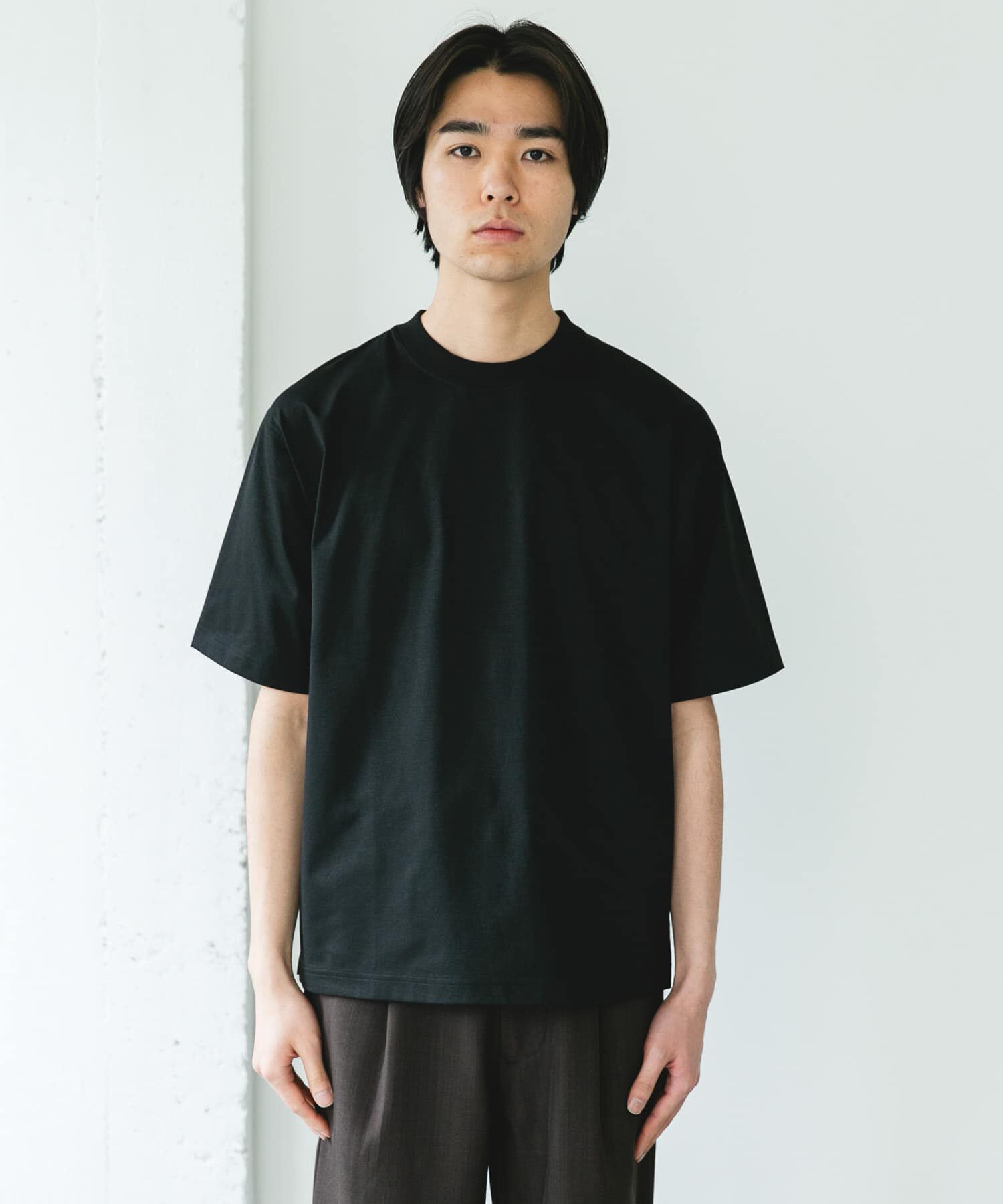 URBAN RESEARCH DOORS「『吸水速乾/接触冷感/ｲｰｼﾞｰｹｱ』ｸｲｯｸﾄﾞﾗｲ ｼｮｰﾄｽﾘｰ 」|Tシャツ・カットソー|