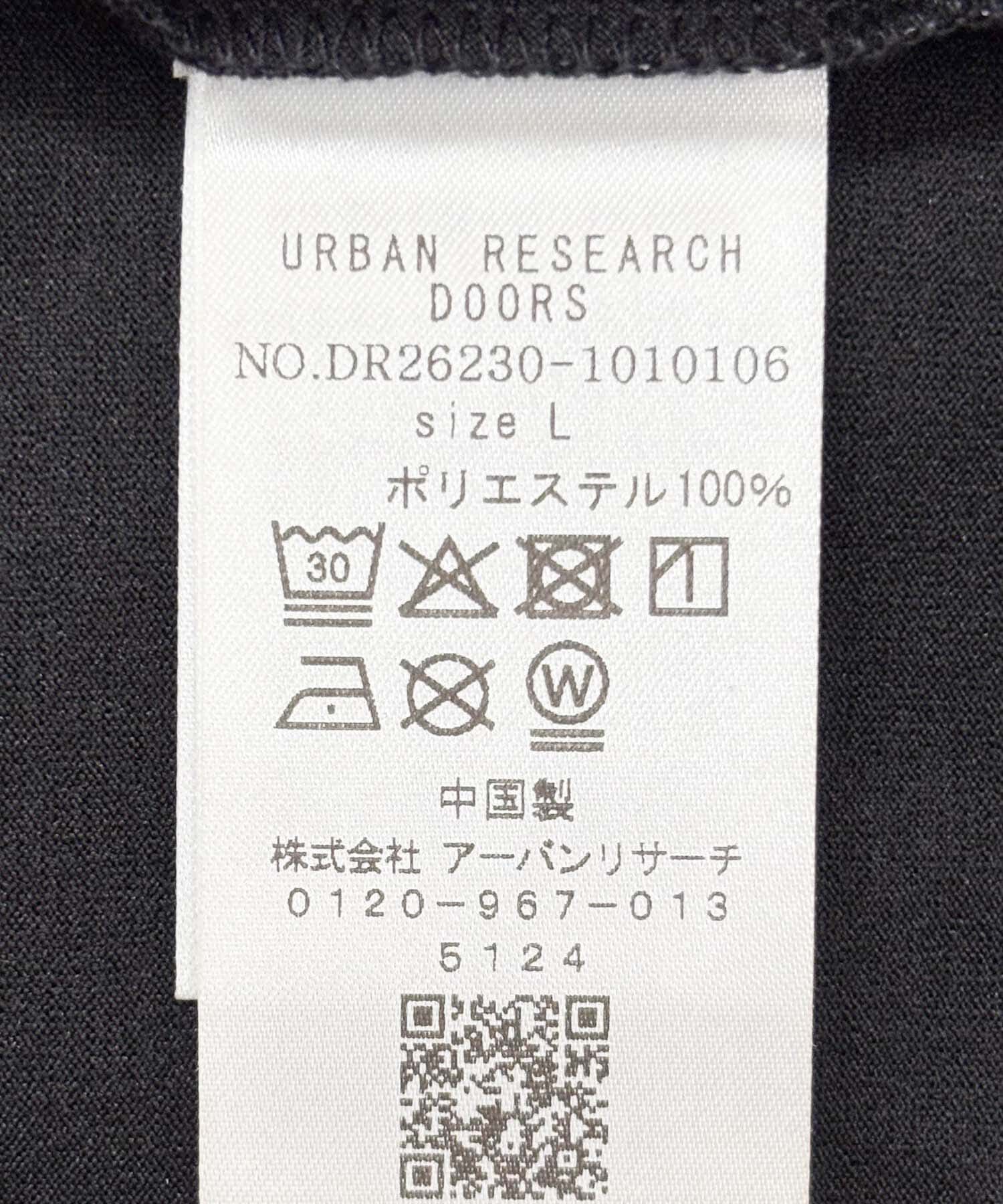 URBAN RESEARCH DOORS「『吸水速乾/接触冷感/ｲｰｼﾞｰｹｱ』ｸｲｯｸﾄﾞﾗｲ ｼｮｰﾄｽﾘｰ 」|Tシャツ・カットソー|