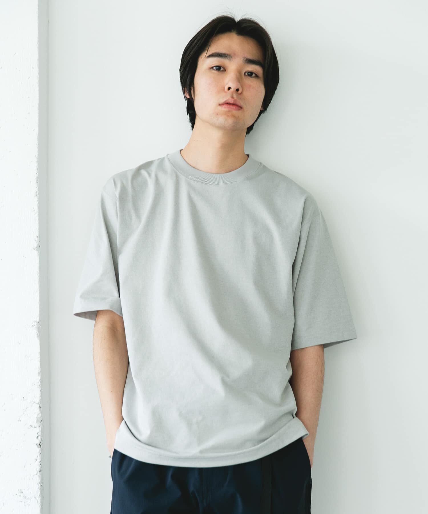 URBAN RESEARCH DOORS「『吸水速乾/接触冷感/ｲｰｼﾞｰｹｱ』ｸｲｯｸﾄﾞﾗｲ ｼｮｰﾄｽﾘｰ 」|Tシャツ・カットソー|