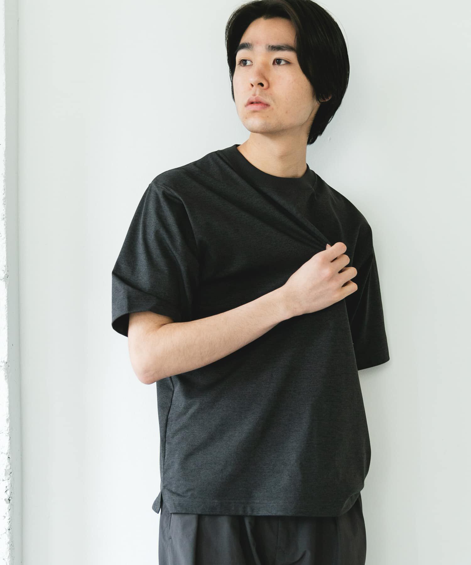 URBAN RESEARCH DOORS「『吸水速乾/接触冷感/ｲｰｼﾞｰｹｱ』ｸｲｯｸﾄﾞﾗｲ ｼｮｰﾄｽﾘｰ 」|Tシャツ・カットソー|