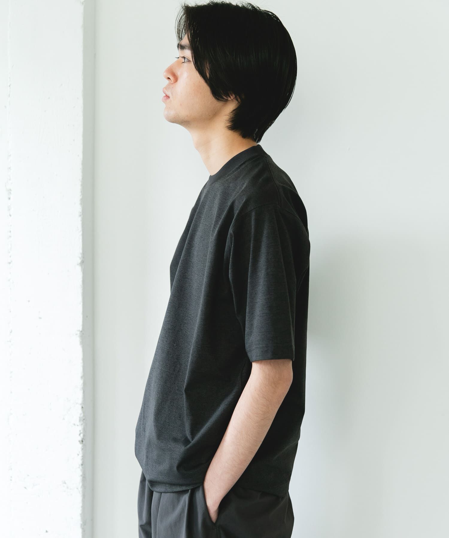 URBAN RESEARCH DOORS「『吸水速乾/接触冷感/ｲｰｼﾞｰｹｱ』ｸｲｯｸﾄﾞﾗｲ ｼｮｰﾄｽﾘｰ 」|Tシャツ・カットソー|