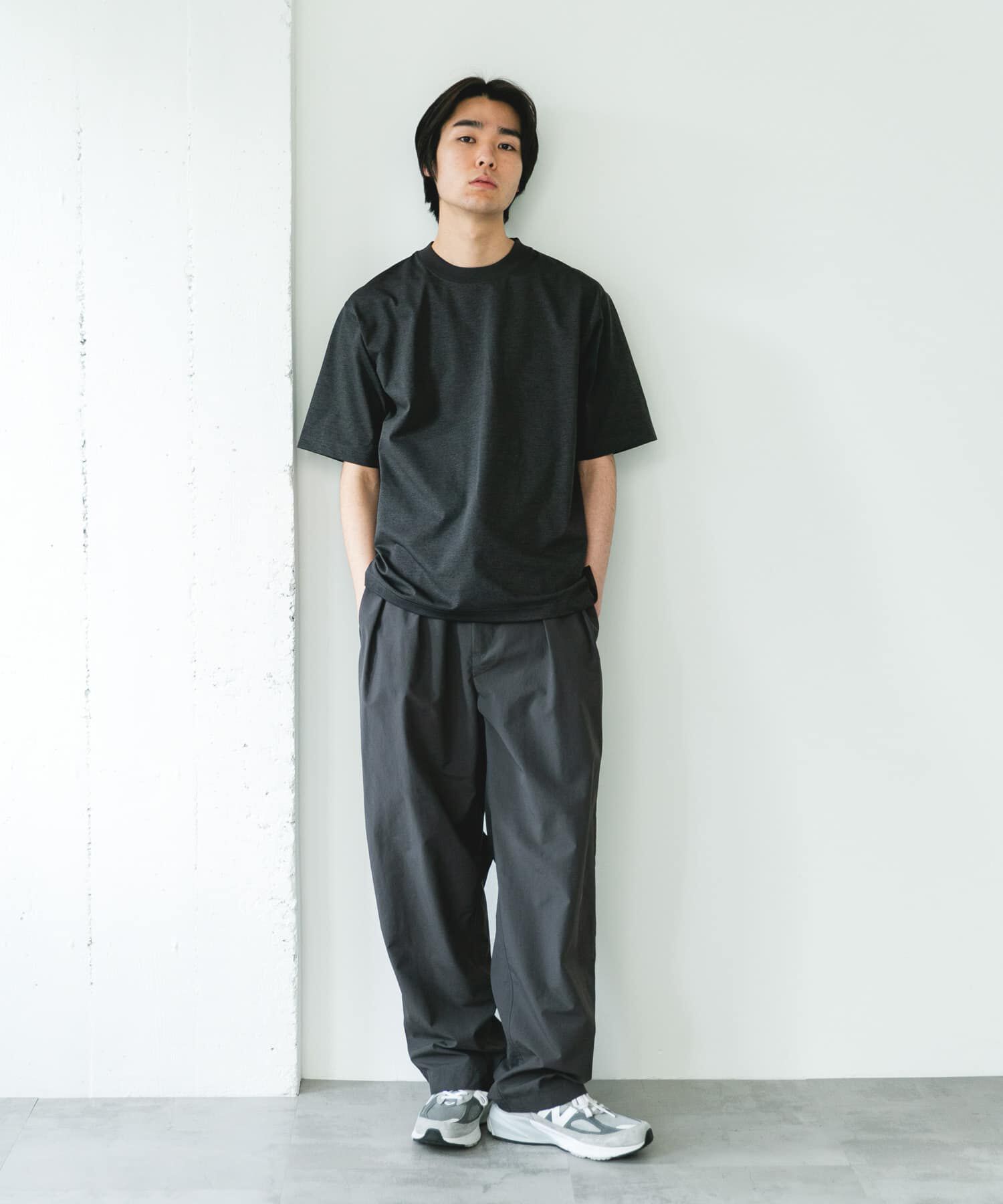 URBAN RESEARCH DOORS「『吸水速乾/接触冷感/ｲｰｼﾞｰｹｱ』ｸｲｯｸﾄﾞﾗｲ ｼｮｰﾄｽﾘｰ 」|Tシャツ・カットソー|