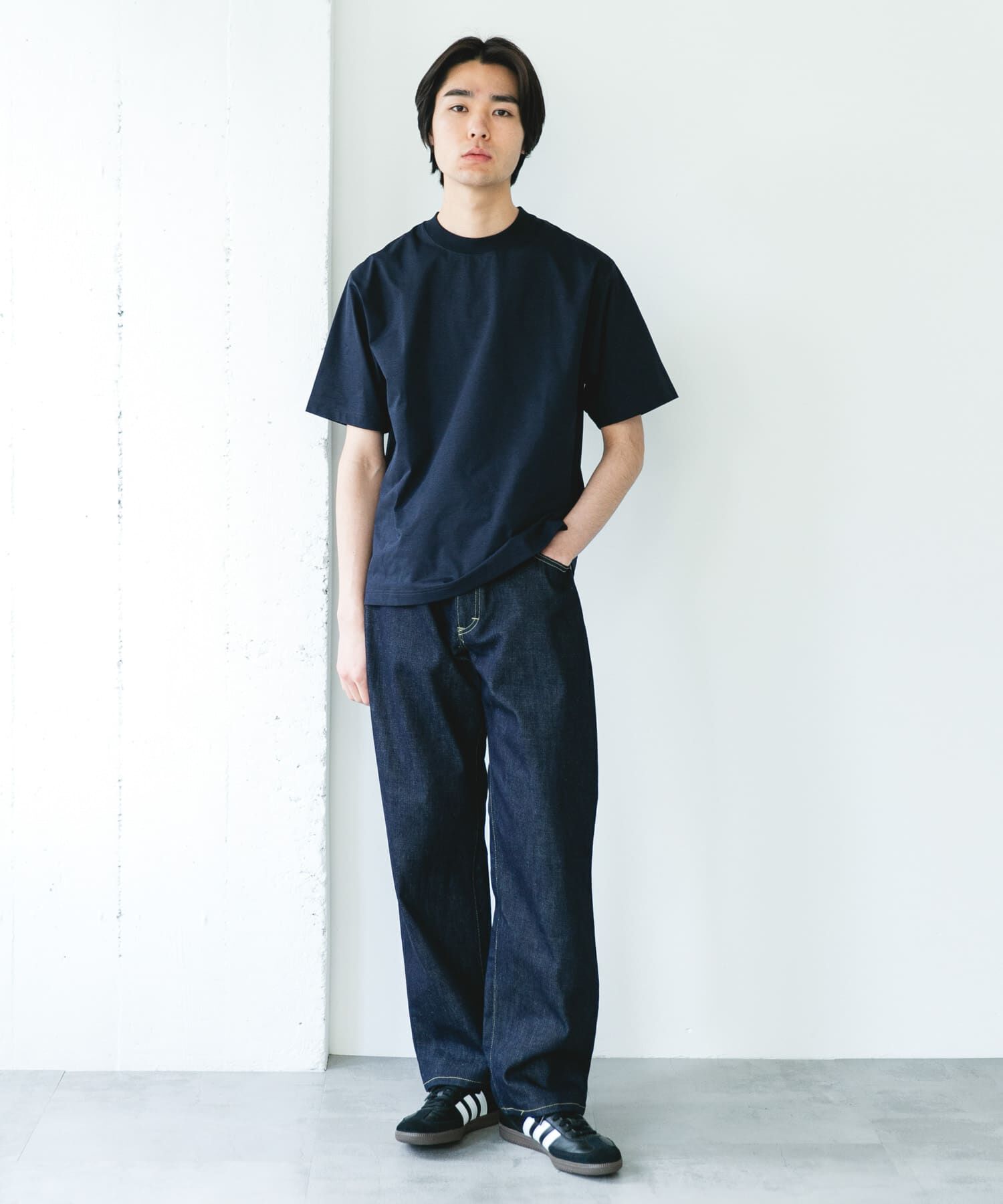 URBAN RESEARCH DOORS「『吸水速乾/接触冷感/ｲｰｼﾞｰｹｱ』ｸｲｯｸﾄﾞﾗｲ ｼｮｰﾄｽﾘｰ 」|Tシャツ・カットソー|
