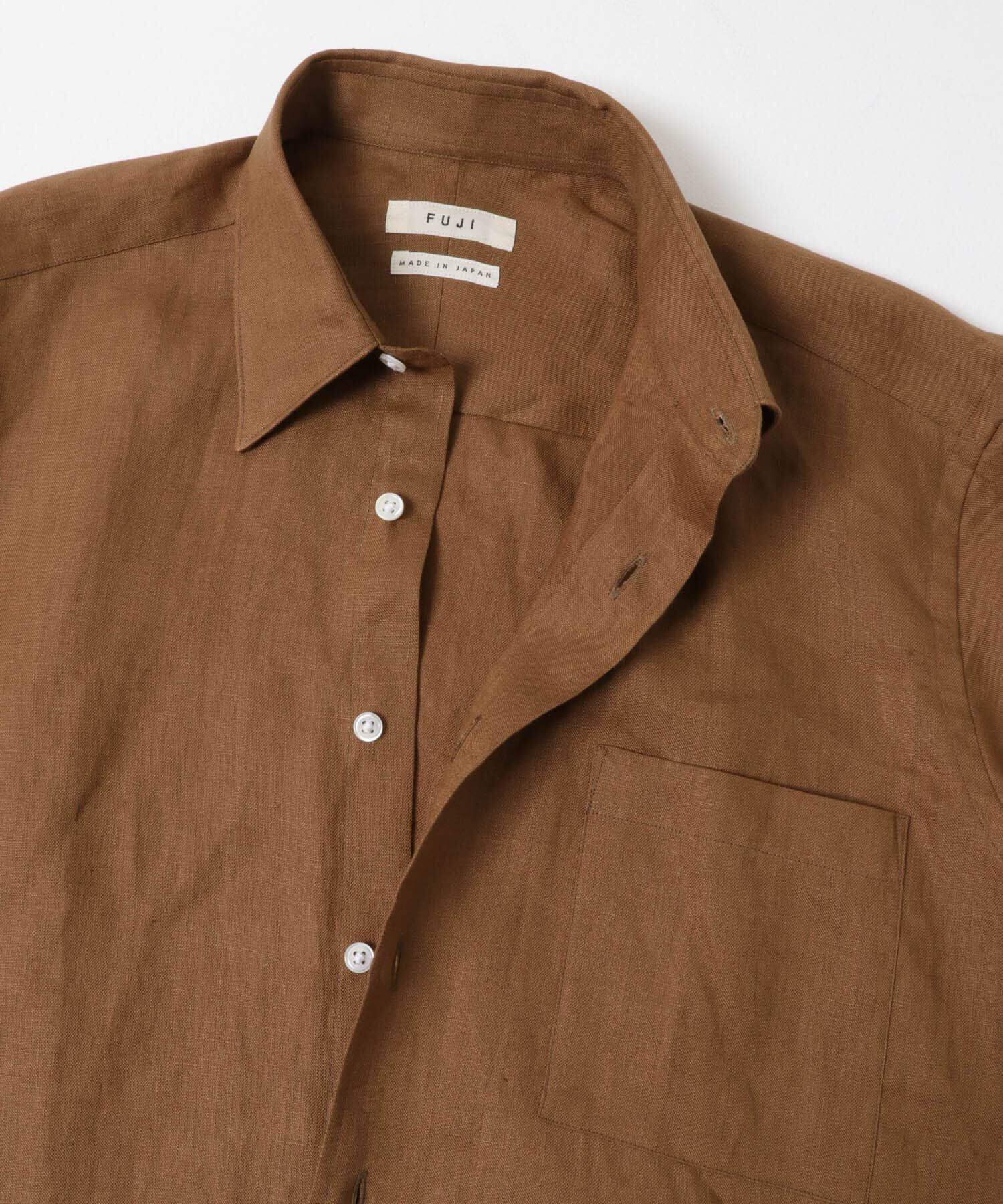 URBAN RESEARCH DOORS「FUJI　LINEN STANDARD SHIRTS」|シャツ・ブラウス|
