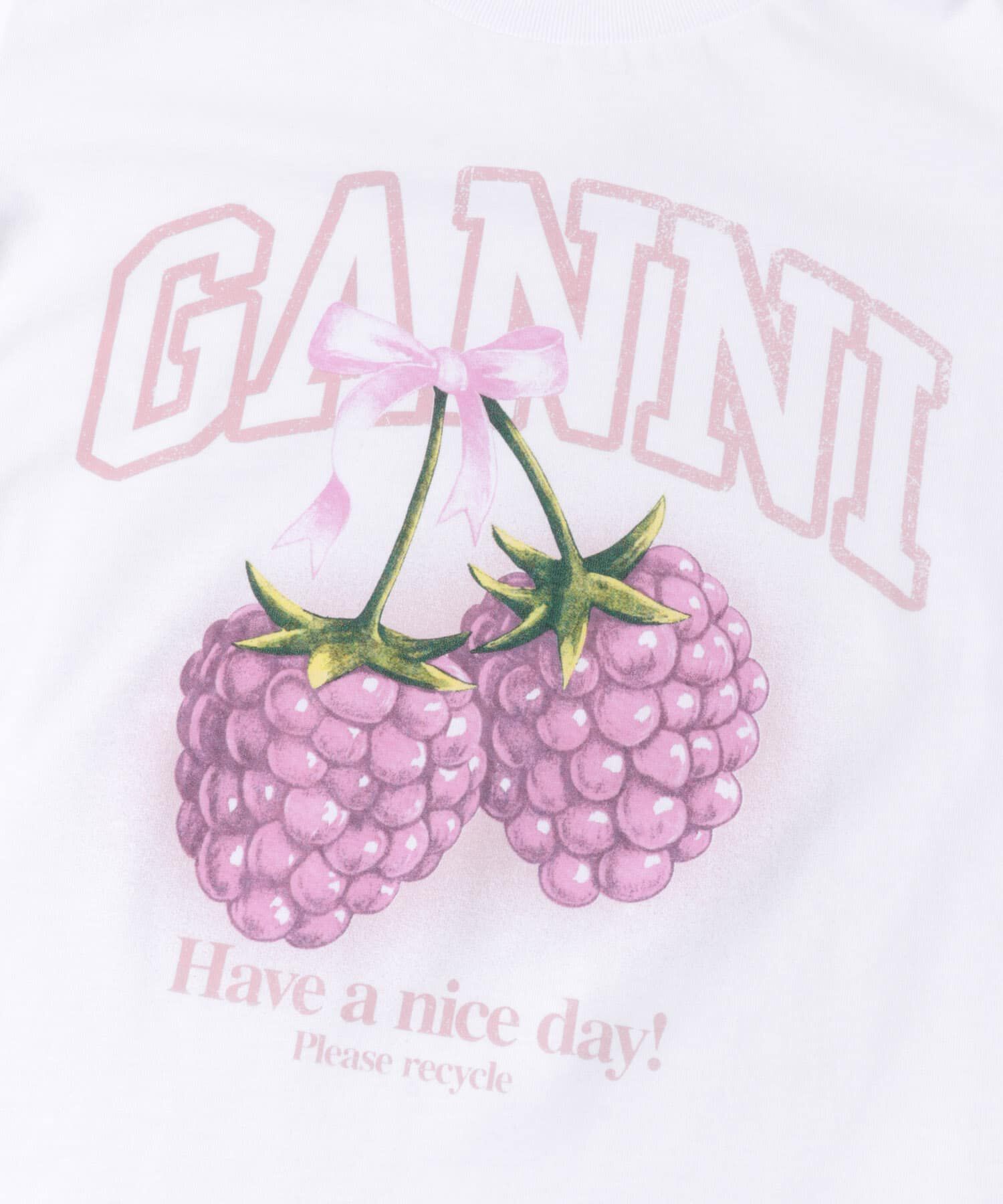 URBAN RESEARCH「GANNI　BABY FIT T-SHIRTS RASPBERRY」|Tシャツ・カットソー|