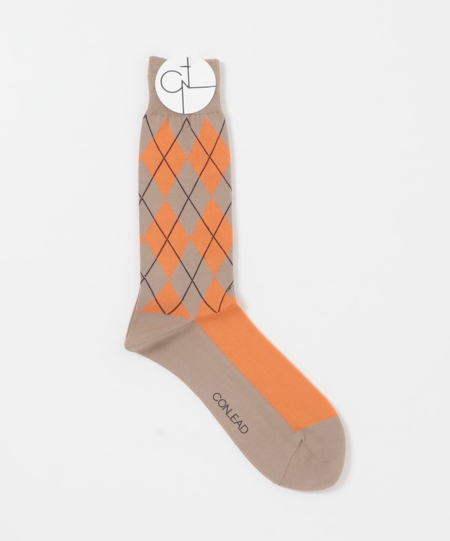 URBAN RESEARCH「CONLEAD　ARGYLE」|ソックス|ブラウン系その他