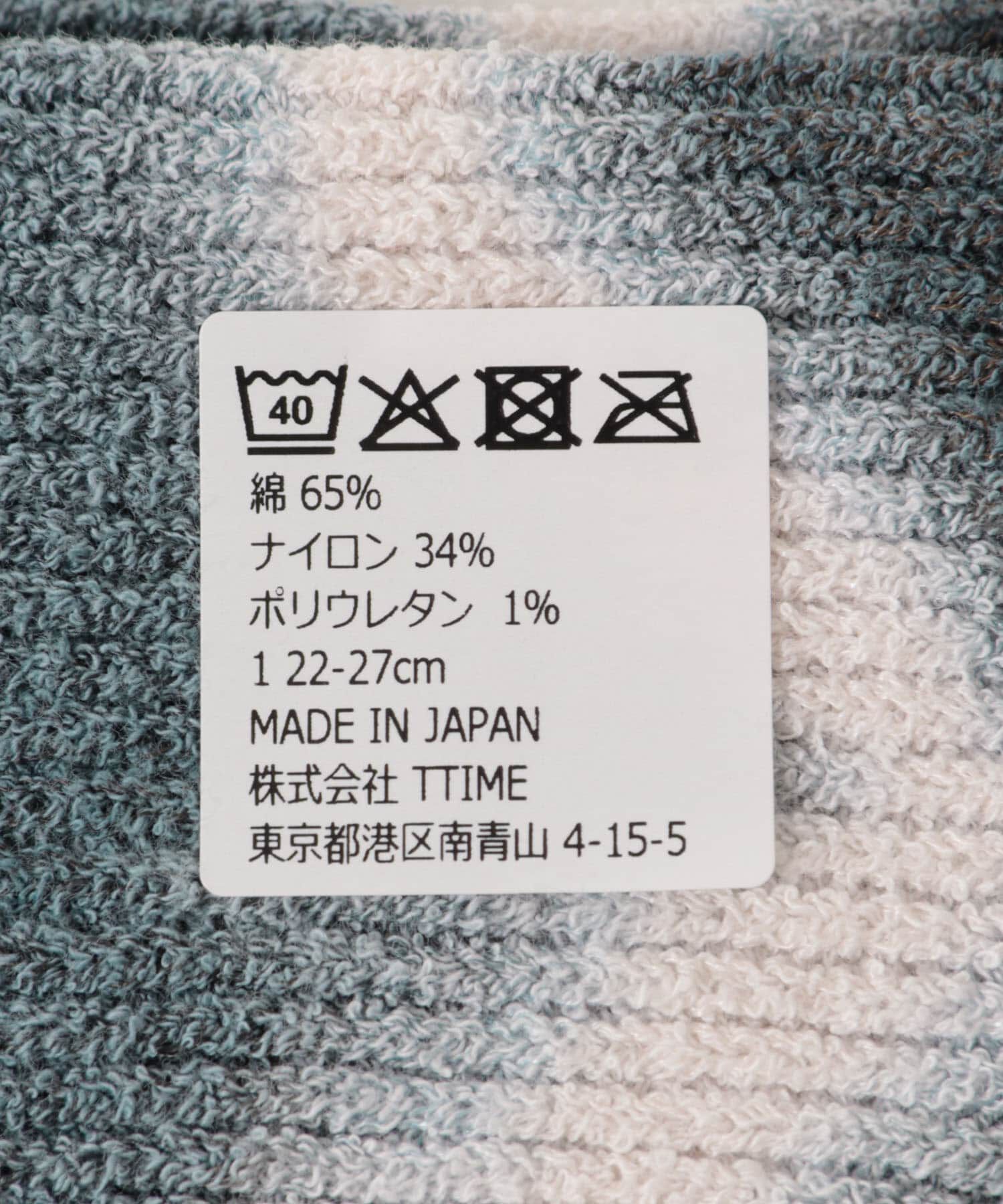 URBAN RESEARCH「YUQRI　CRISPY TIE-DYE」|ソックス|