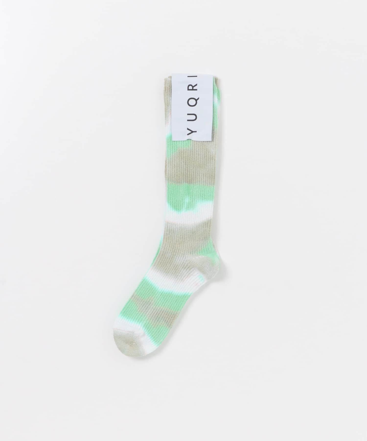 URBAN RESEARCH「YUQRI　CRISPY TIE-DYE」|ソックス|