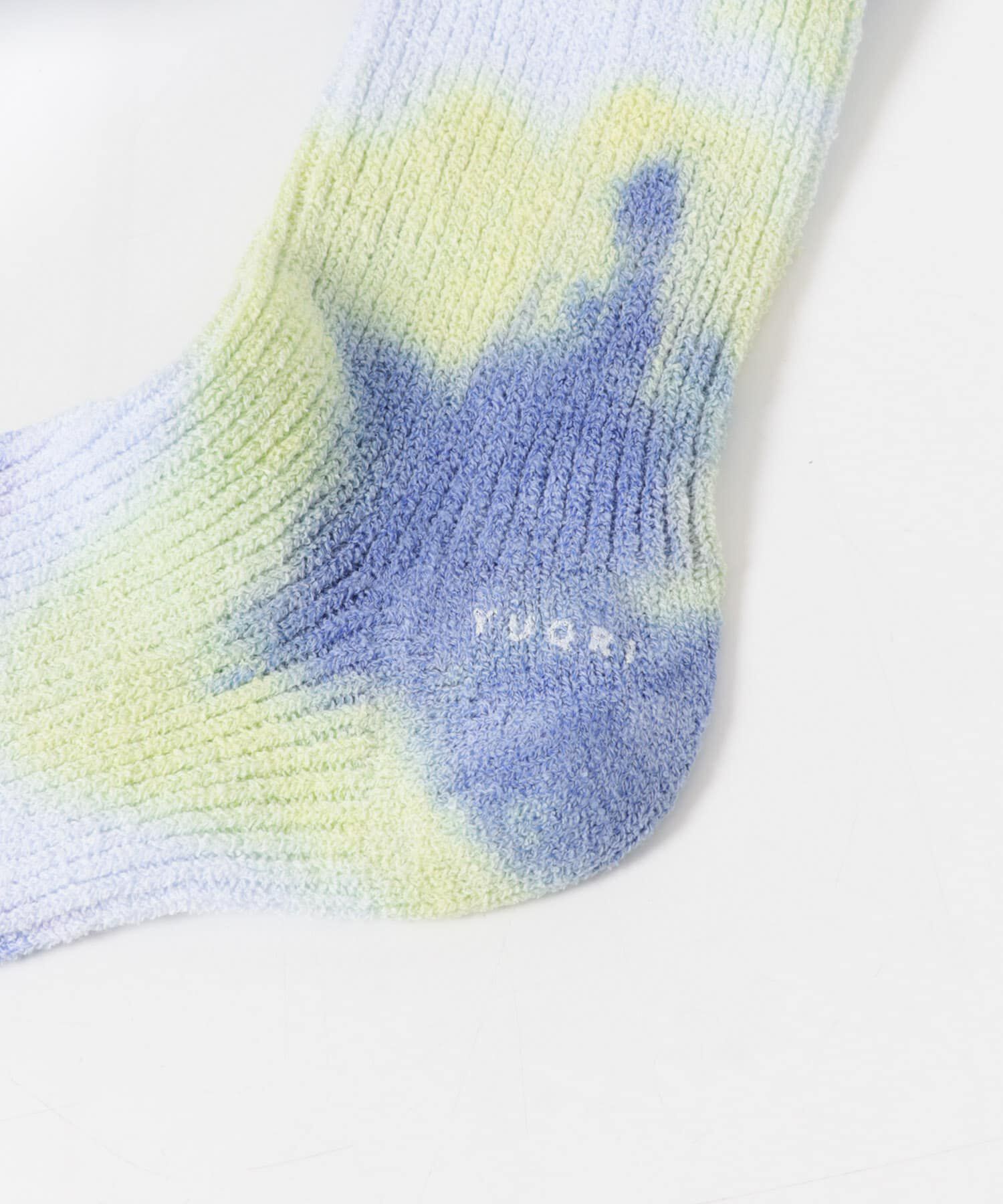 URBAN RESEARCH「YUQRI　CRISPY TIE-DYE」|ソックス|