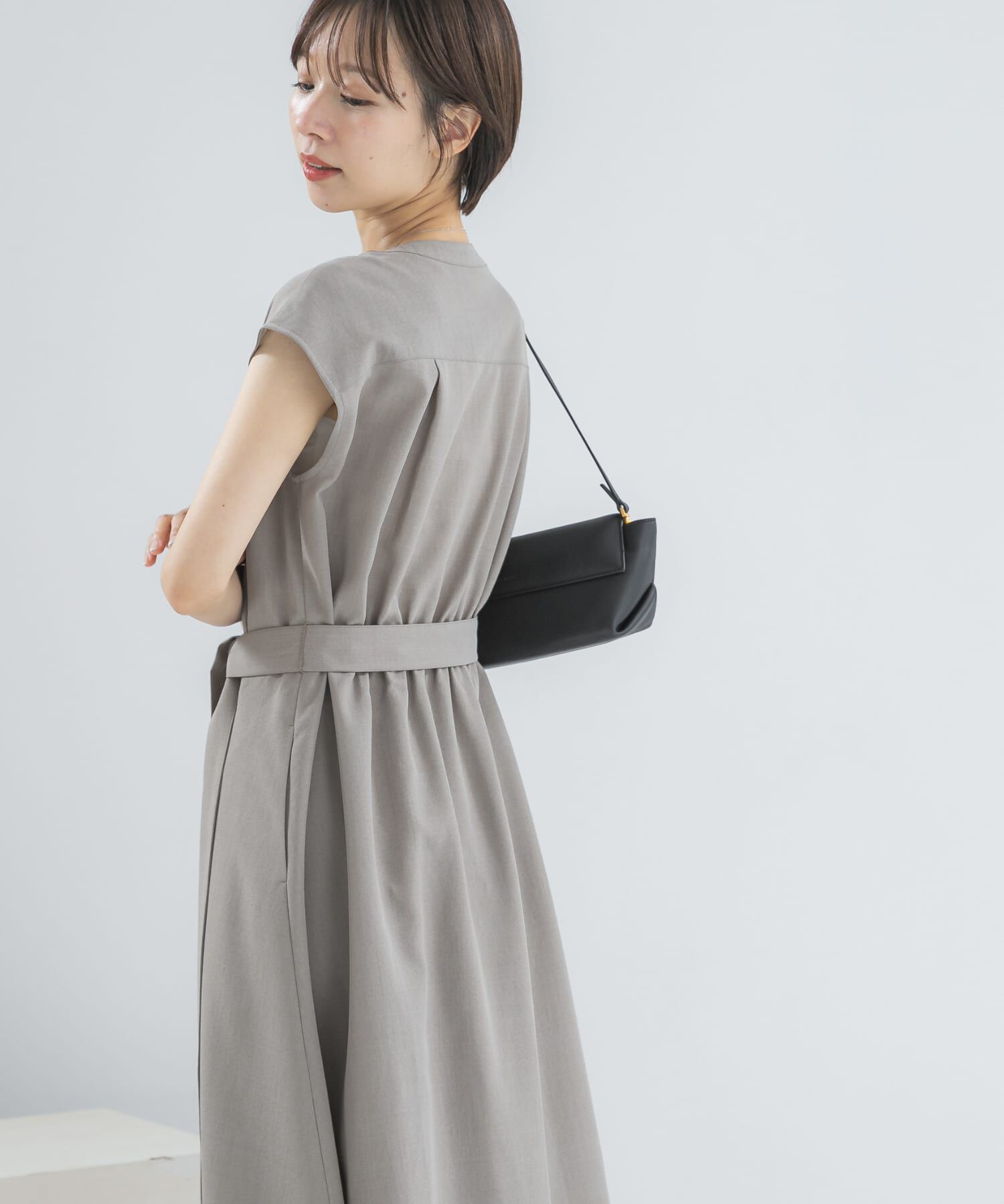 URBAN RESEARCH ROSSO「『UR TECH DRYLUXE』ポケットデザインワンピース」|ワンピース|
